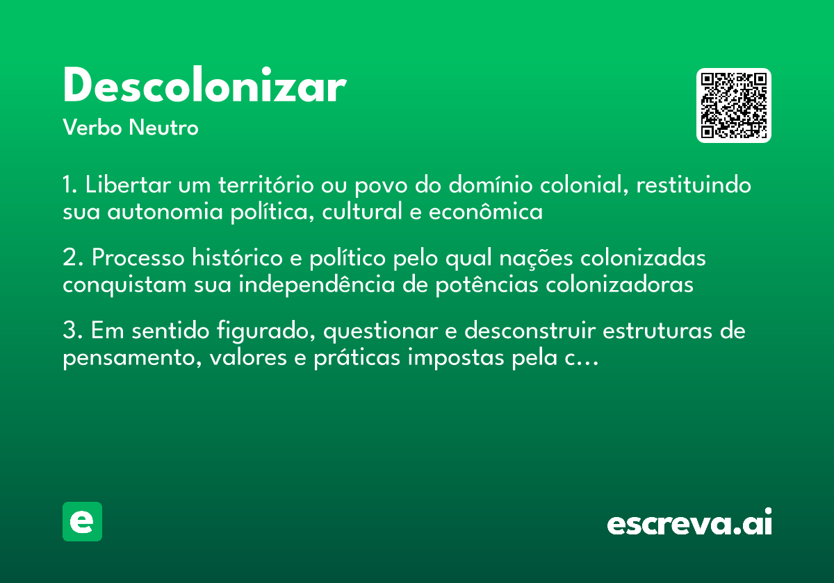 descolonizar