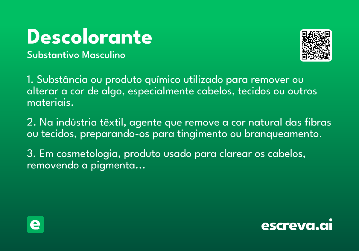 descolorante