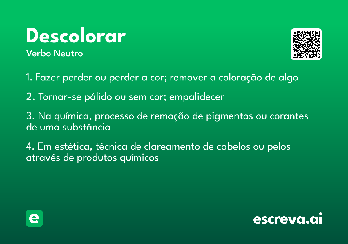 descolorar