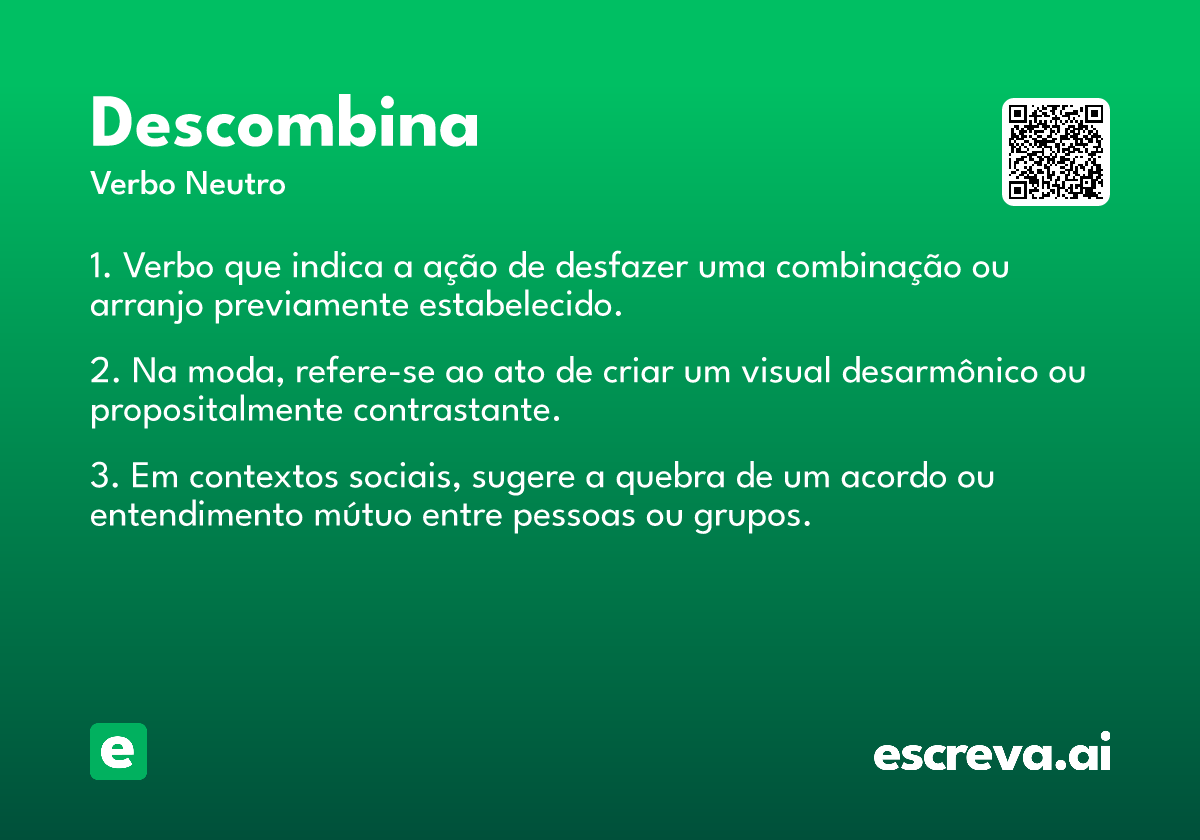 descombina