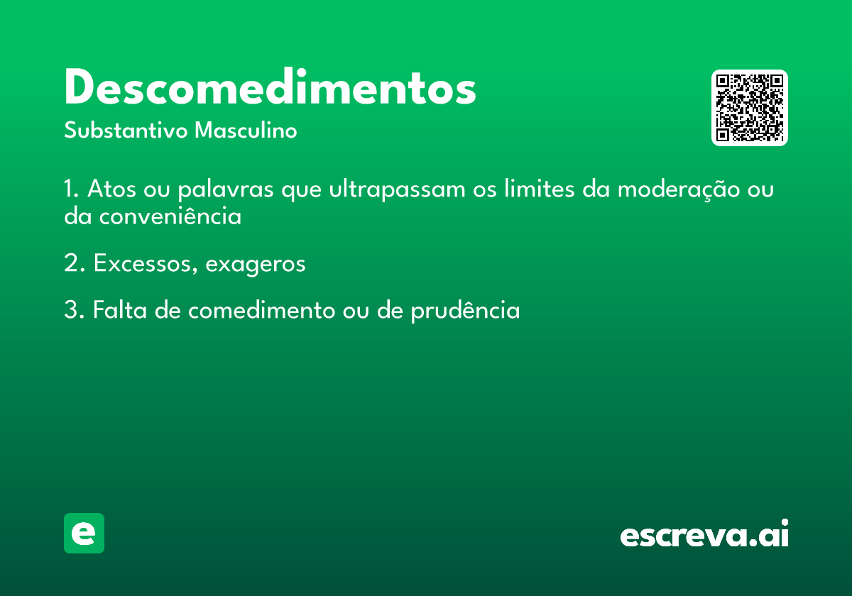 descomedimentos