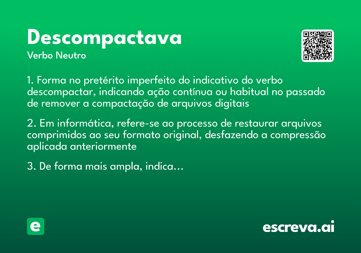 descompactava