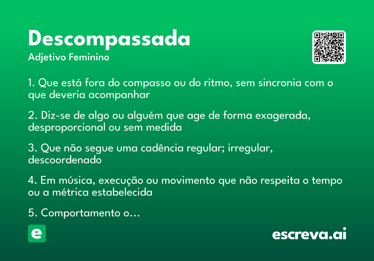 descompassada