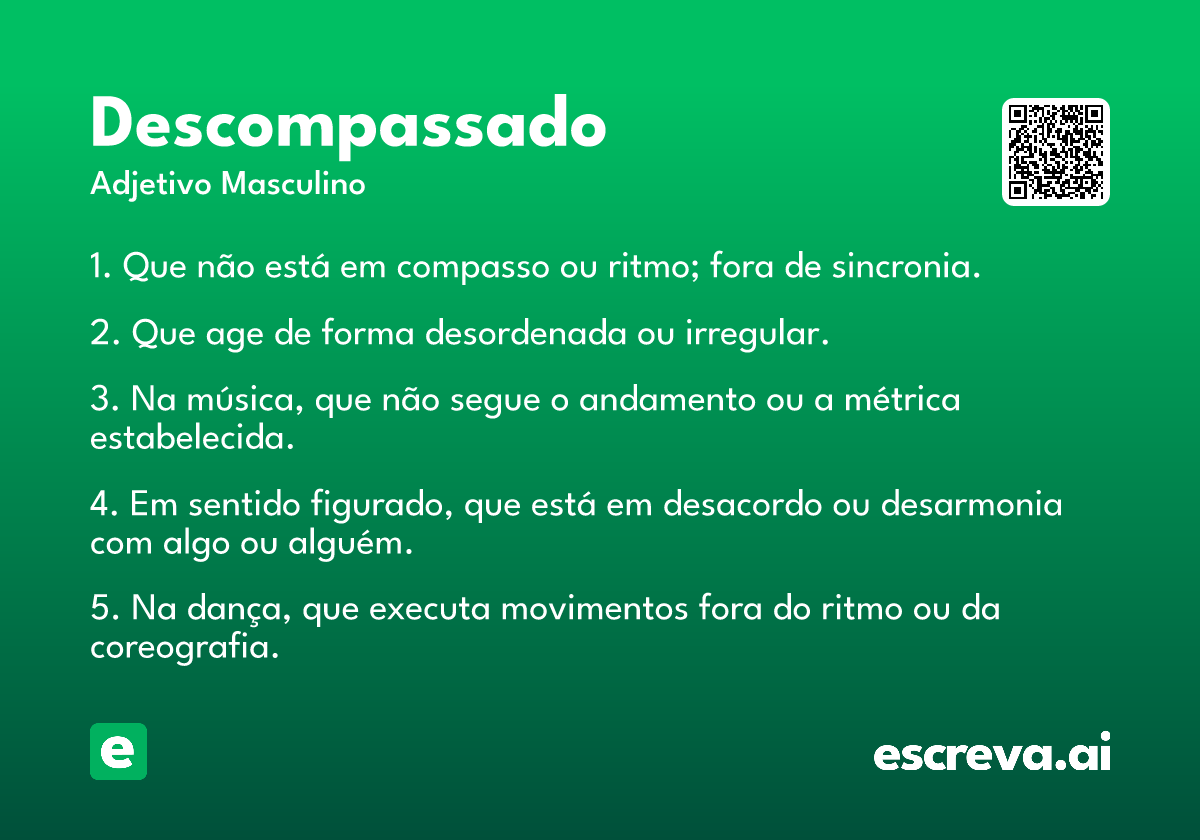 descompassado