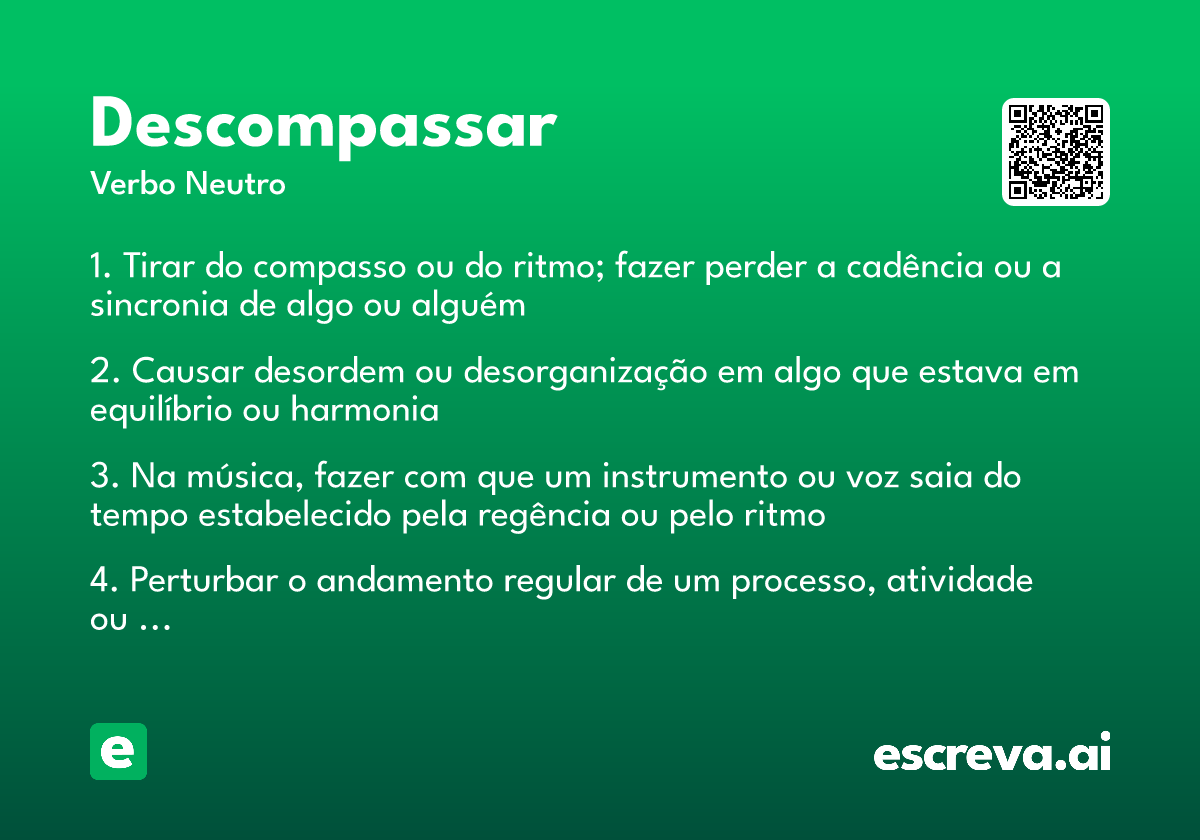 descompassar