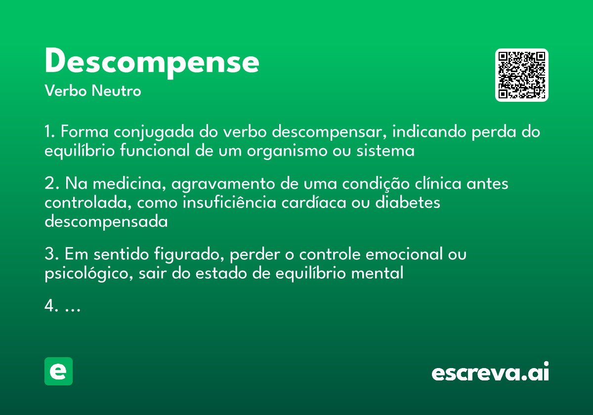 descompense