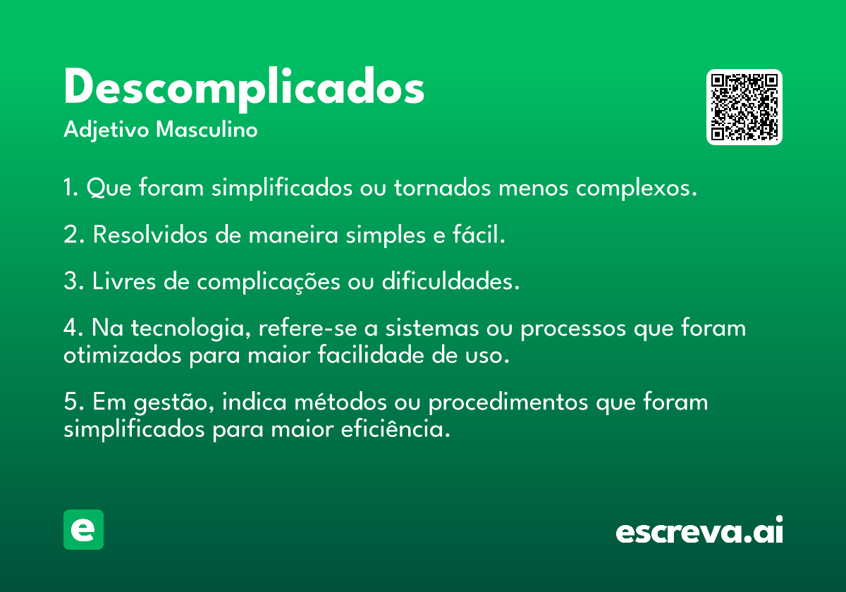 descomplicados