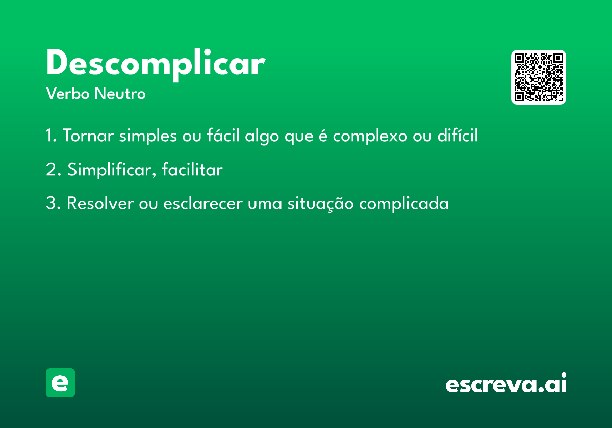 descomplicar