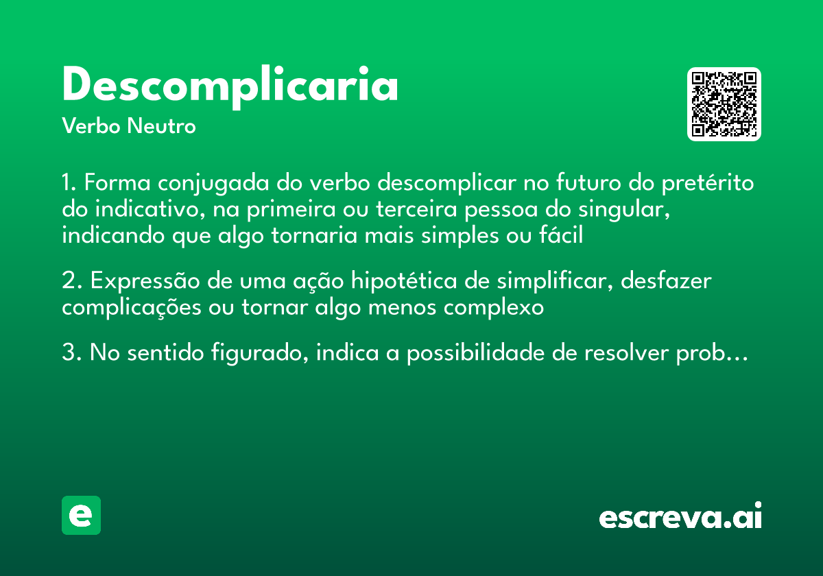 descomplicaria