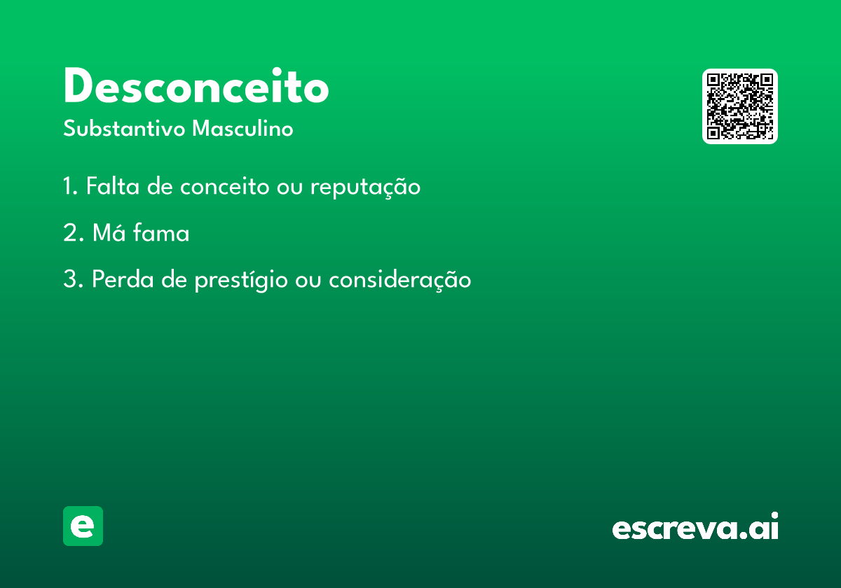 desconceito