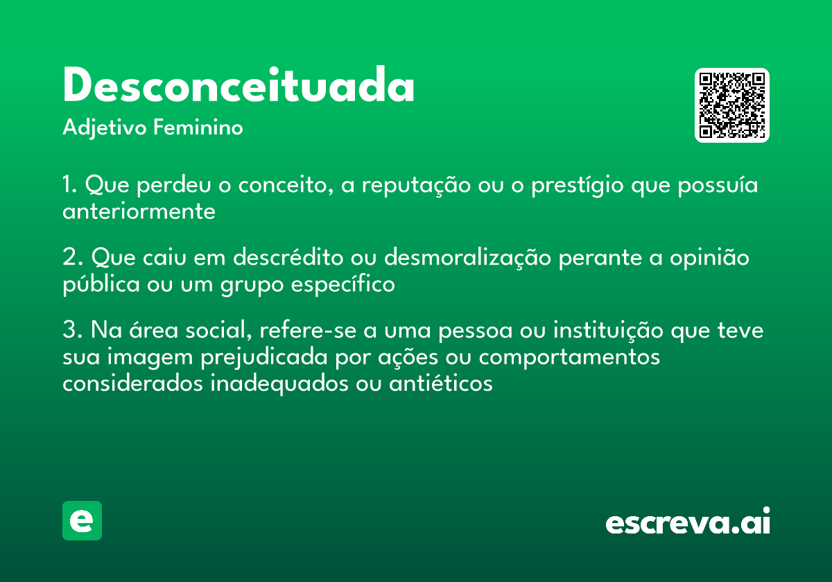 desconceituada
