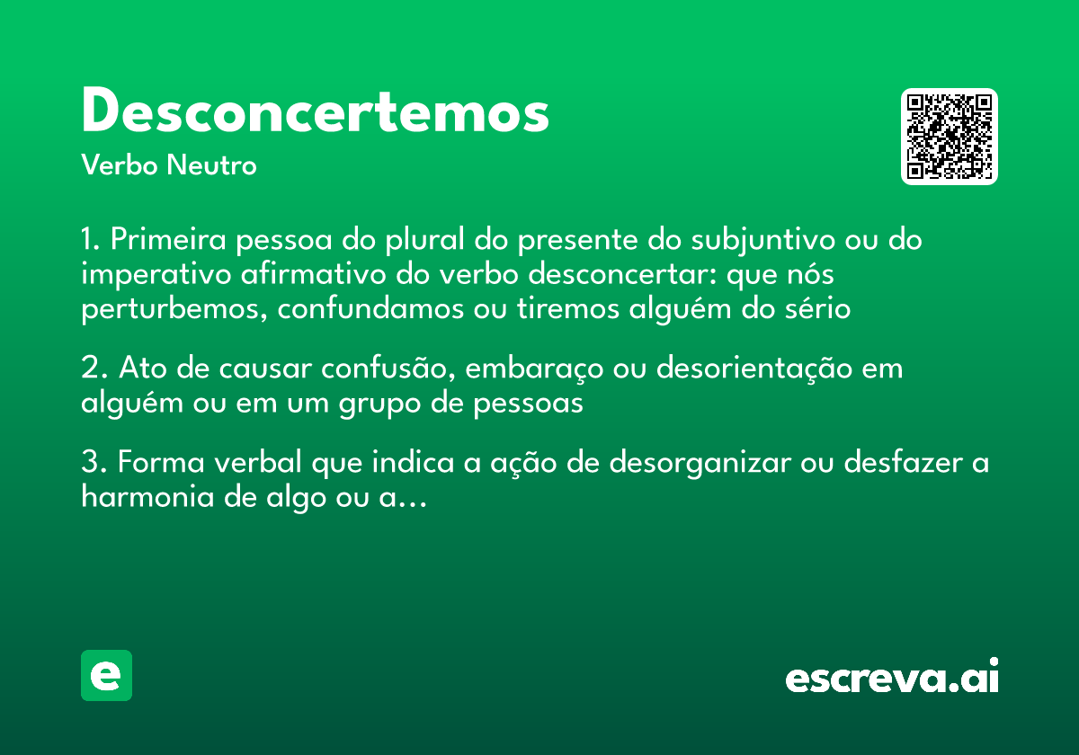 desconcertemos