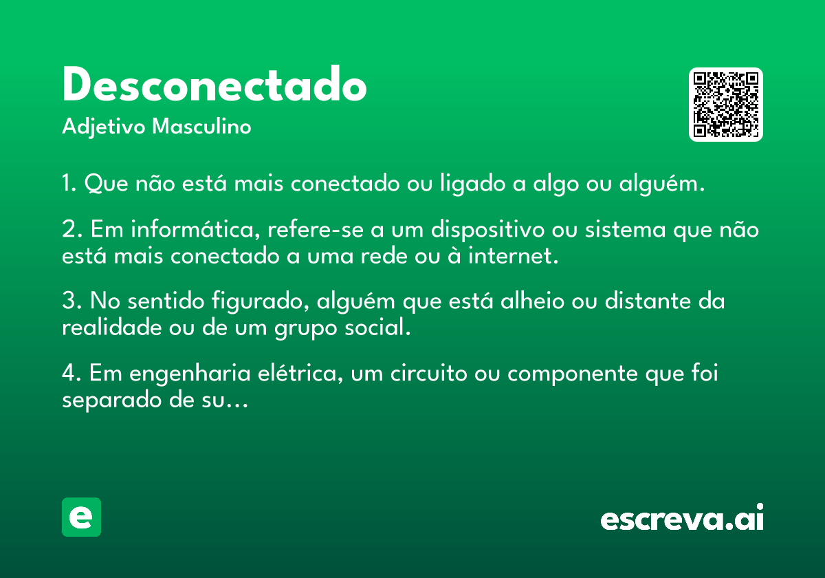 desconectado