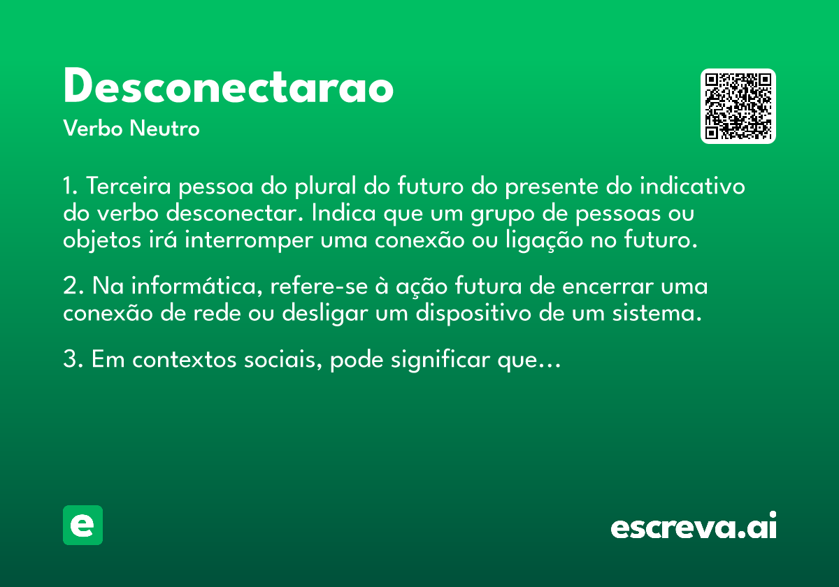 desconectarao