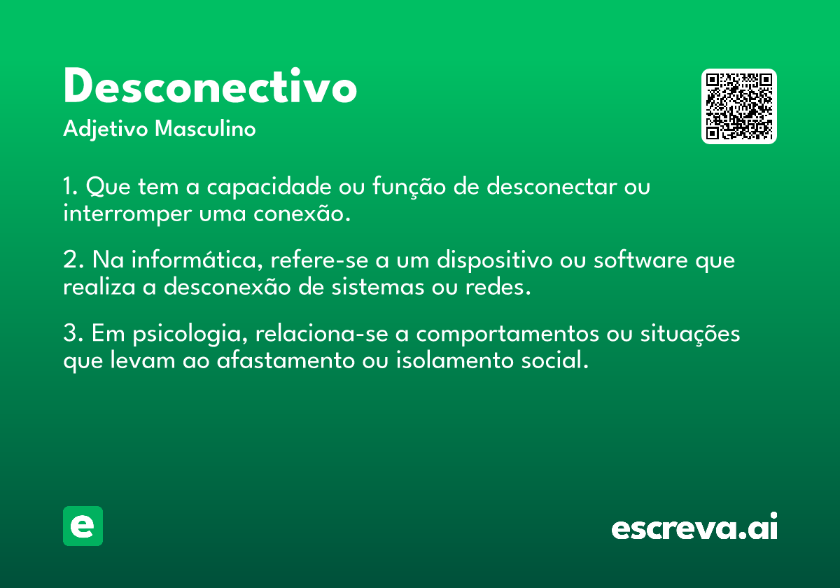 desconectivo