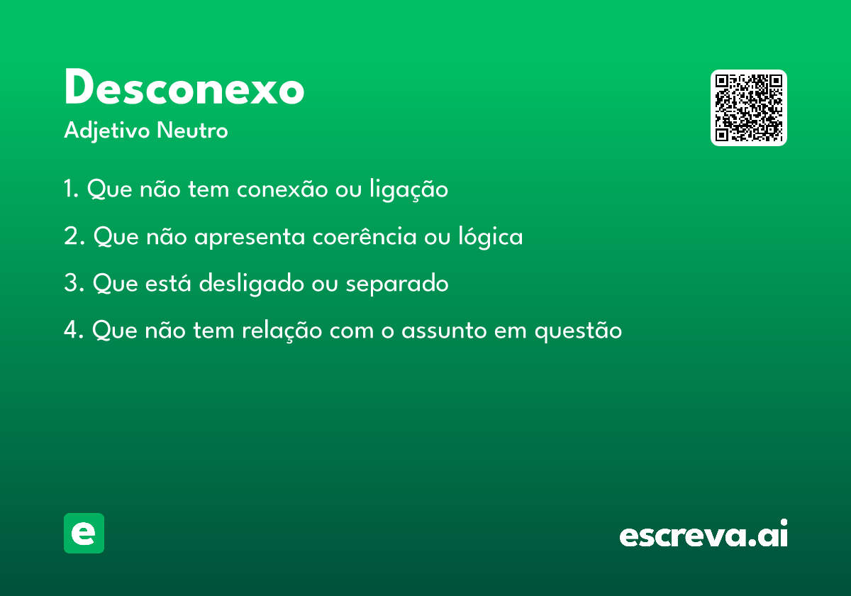 desconexo