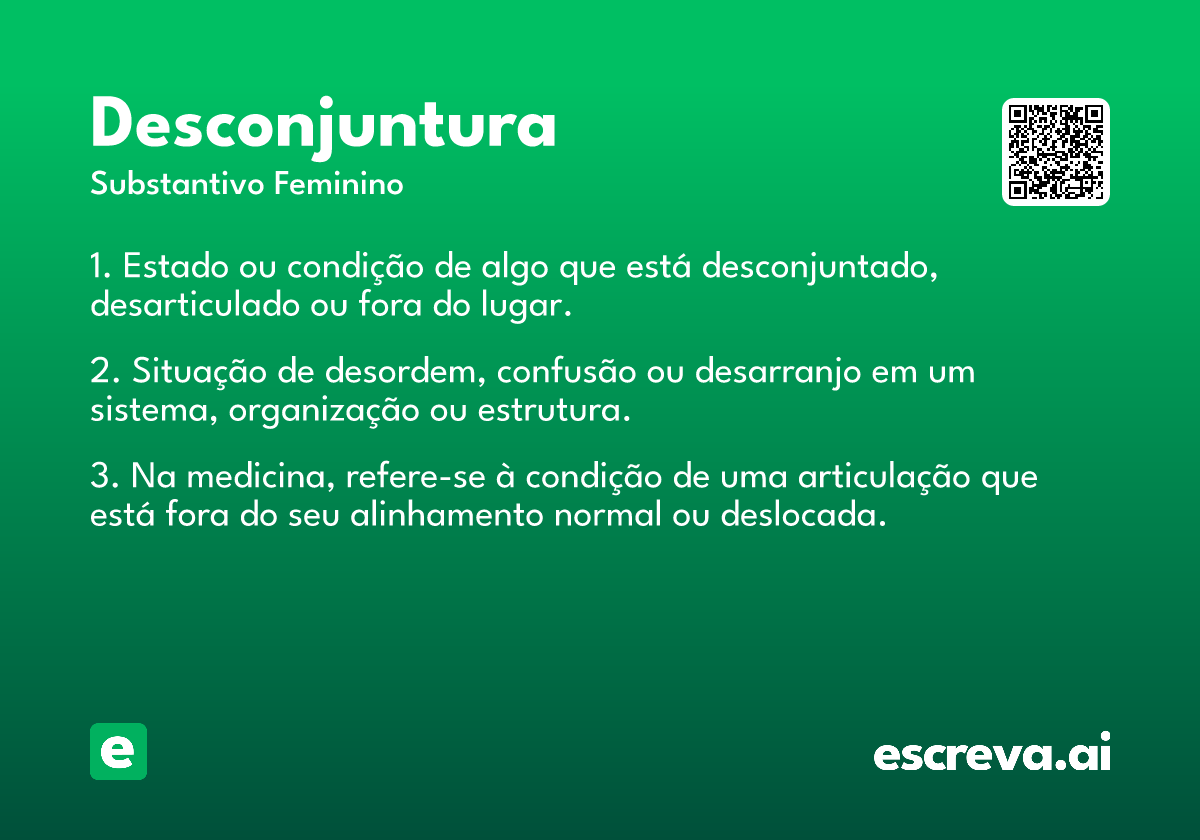 desconjuntura