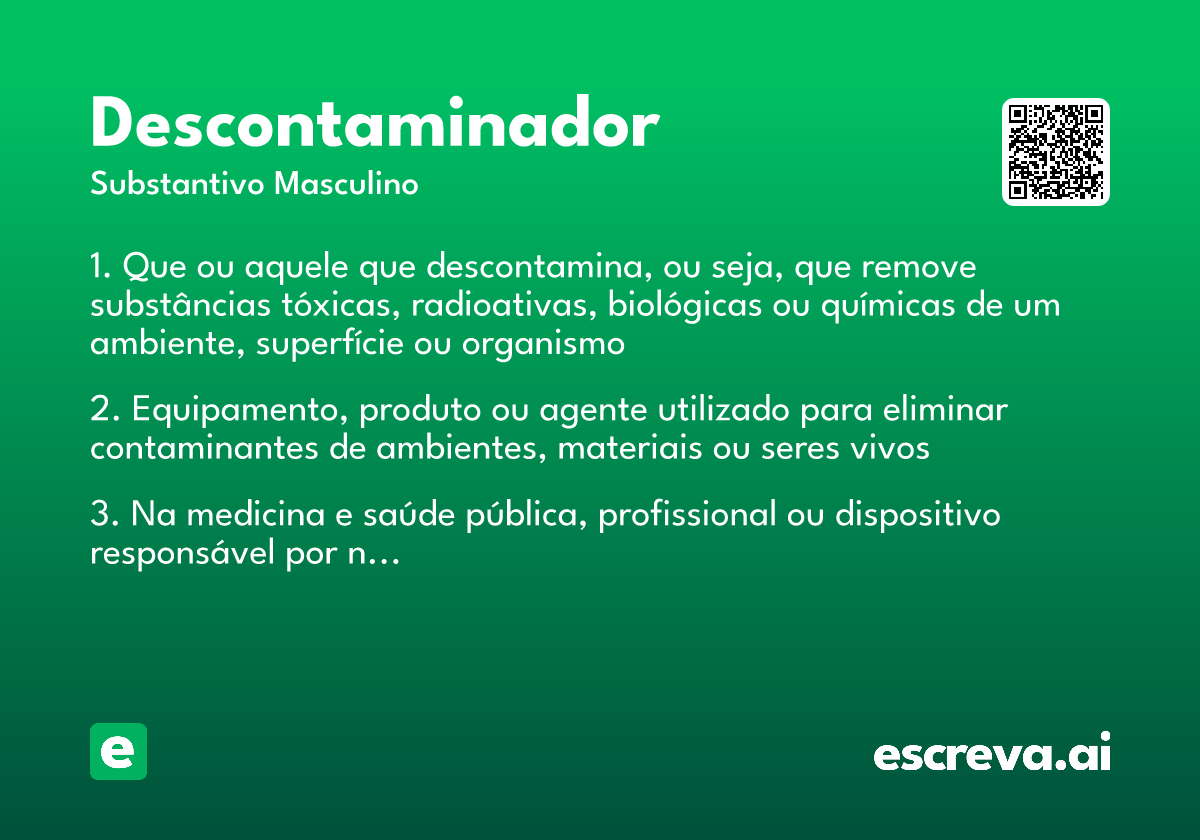 descontaminador