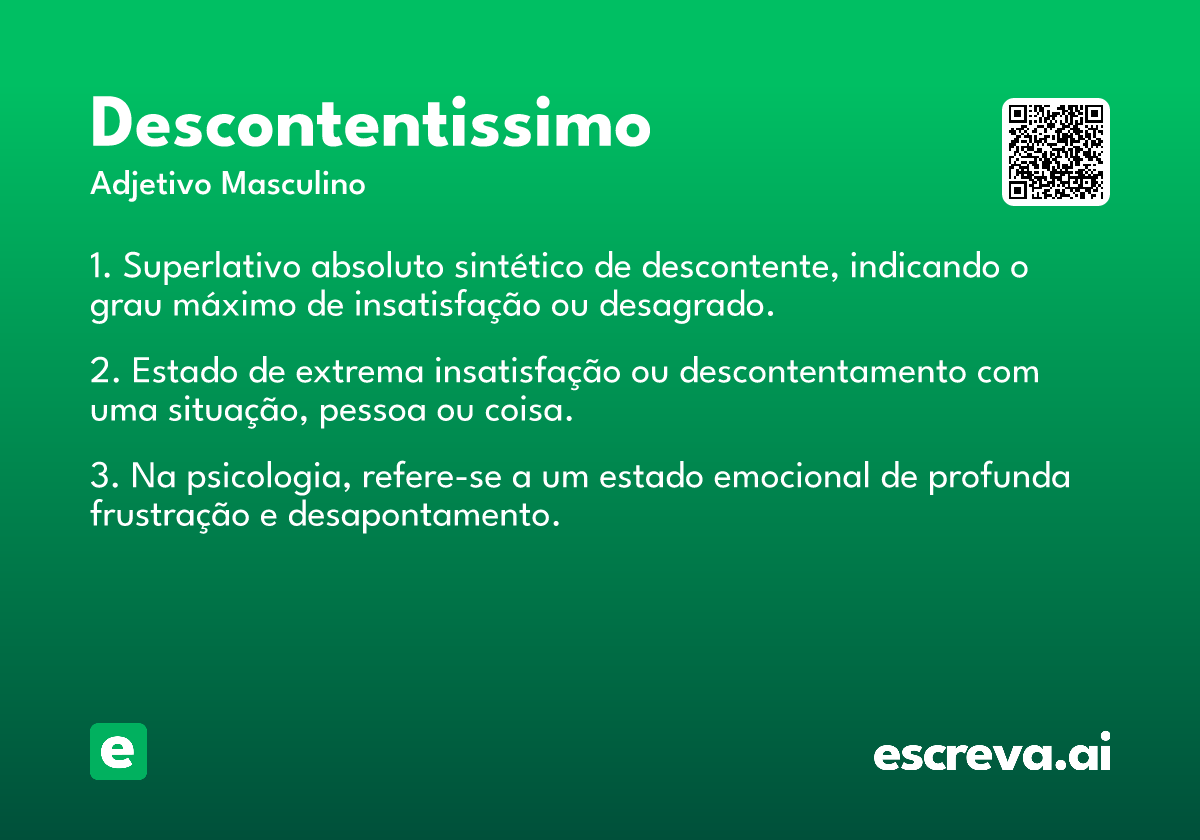 descontentissimo