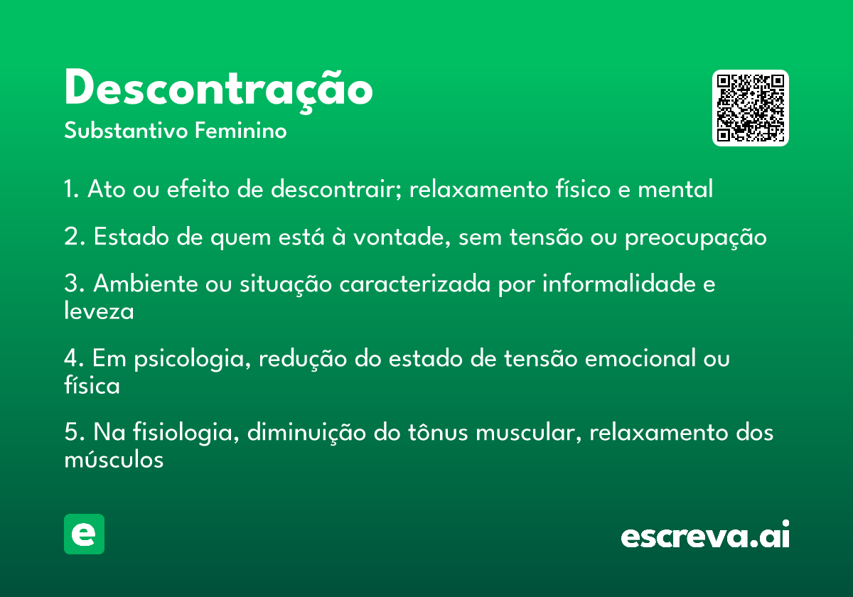 descontração