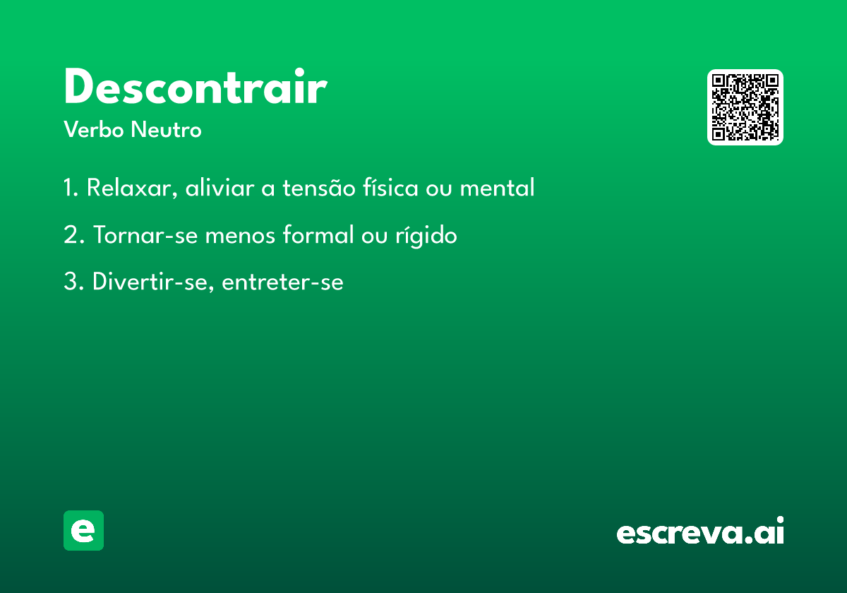 descontrair