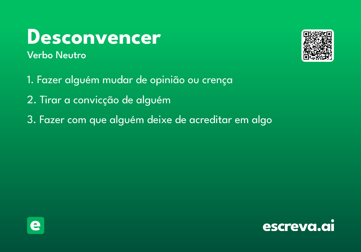 desconvencer