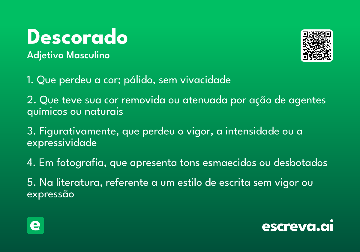 descorado