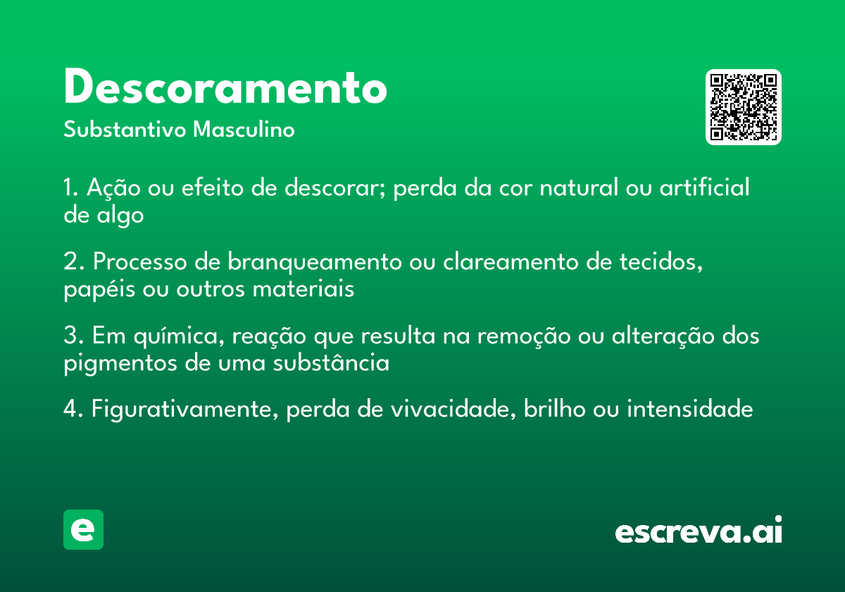 descoramento