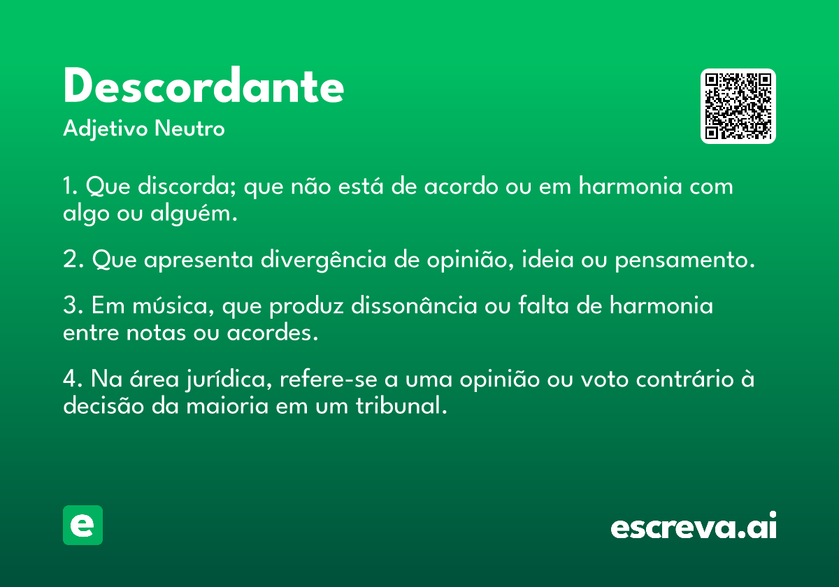 descordante