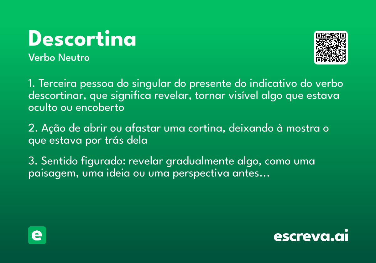 descortina