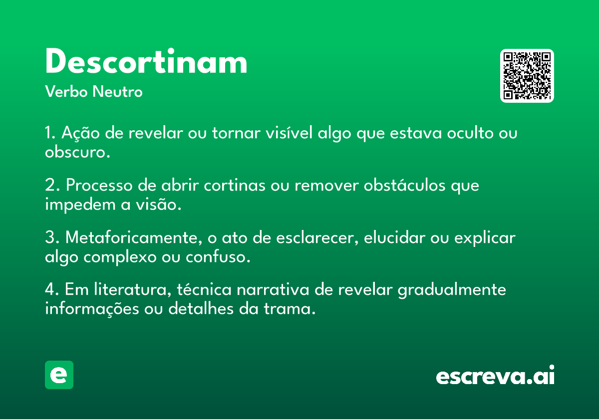 descortinam