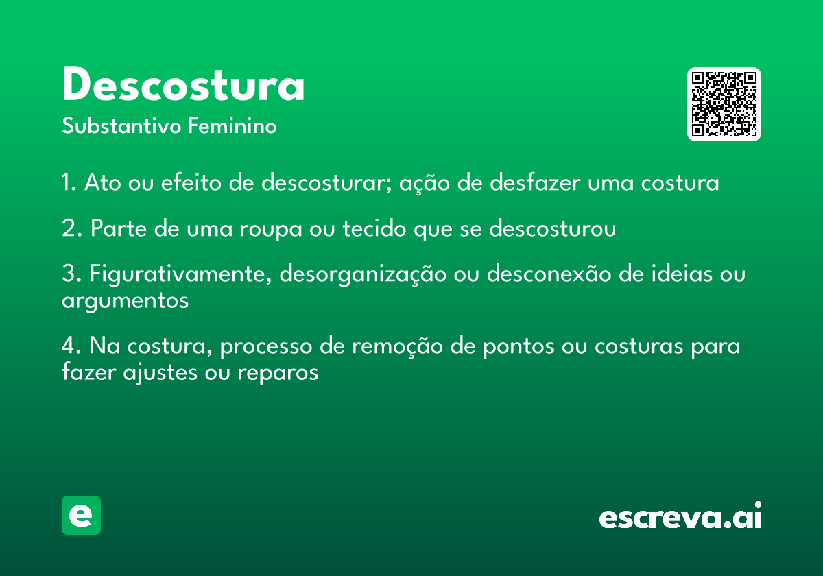descostura