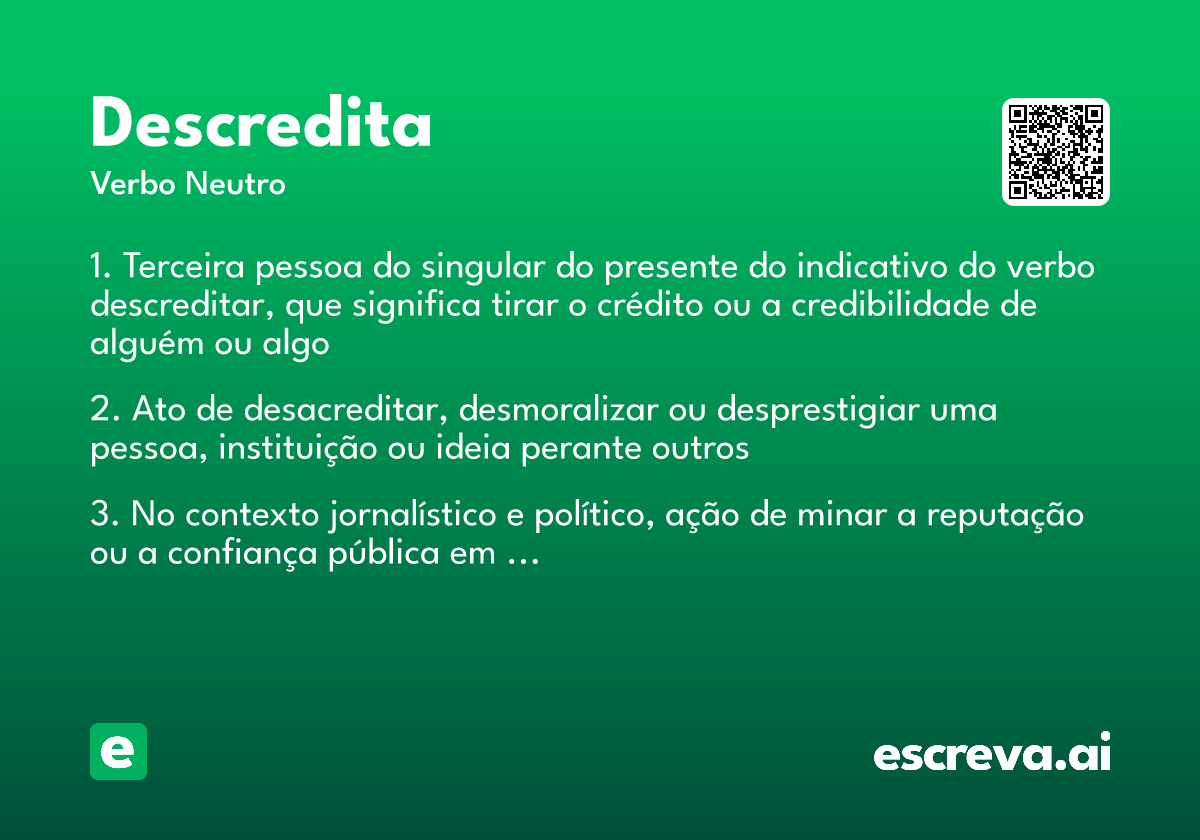 descredita