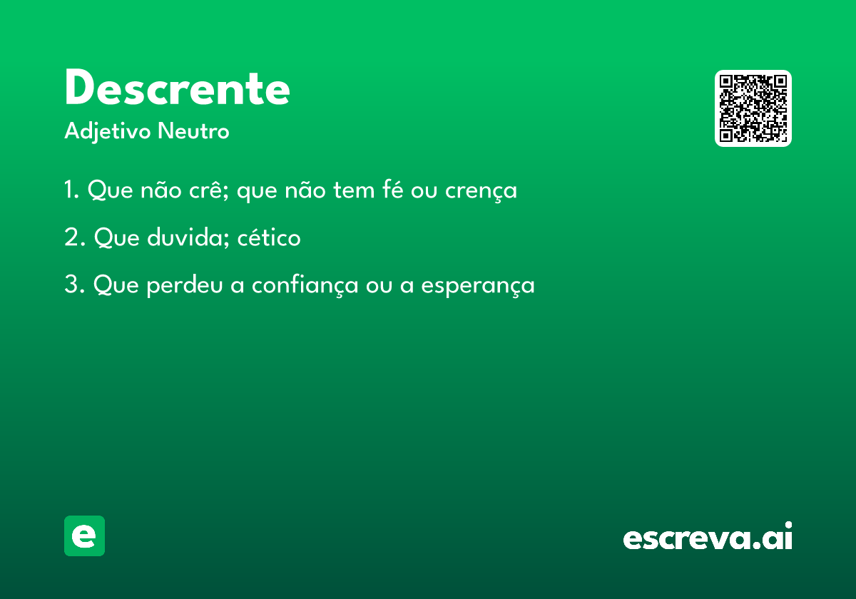 descrente