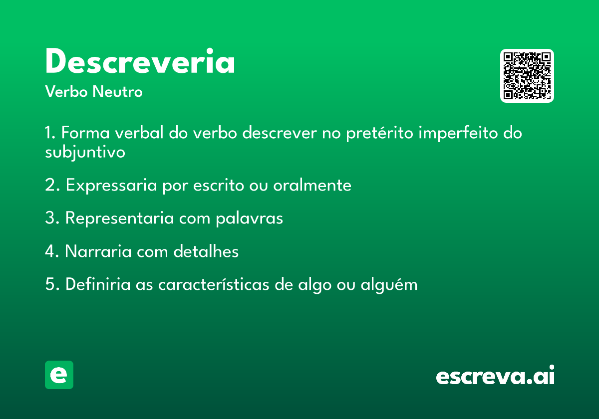 descreveria