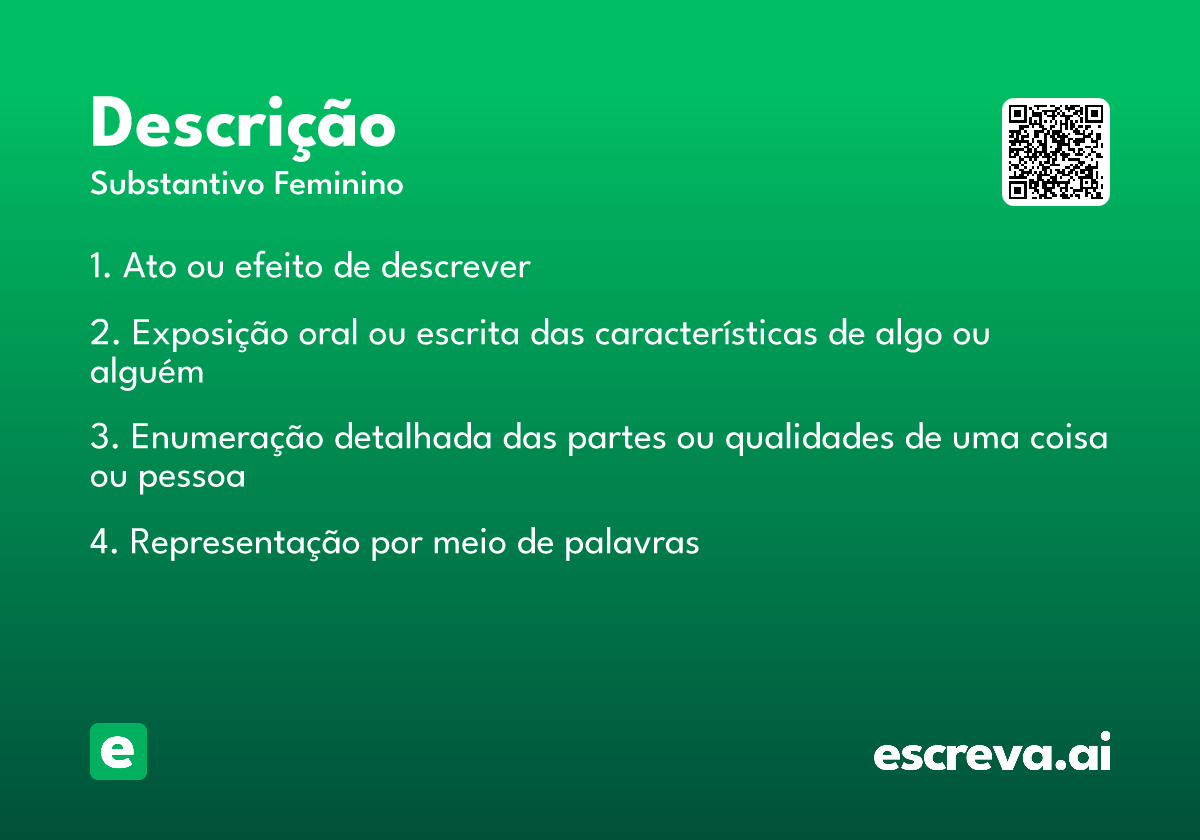descrição