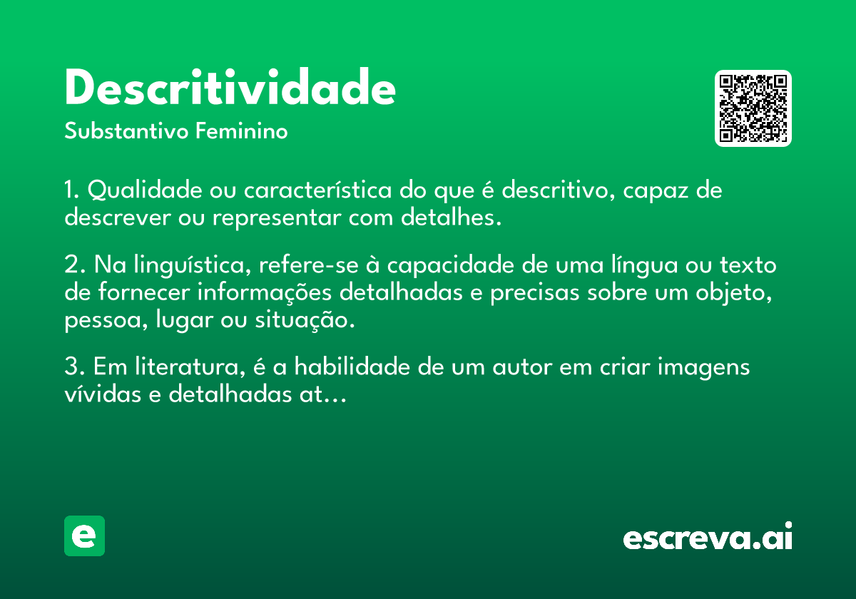 descritividade