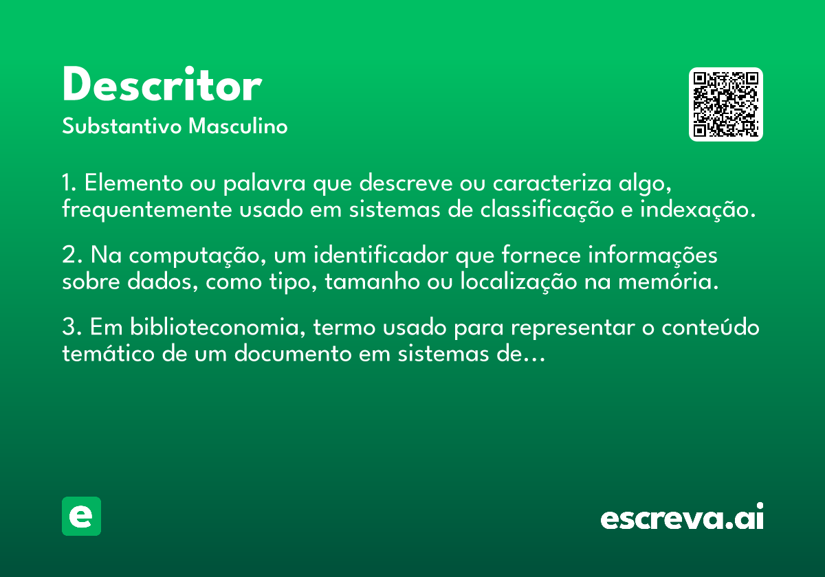 descritor