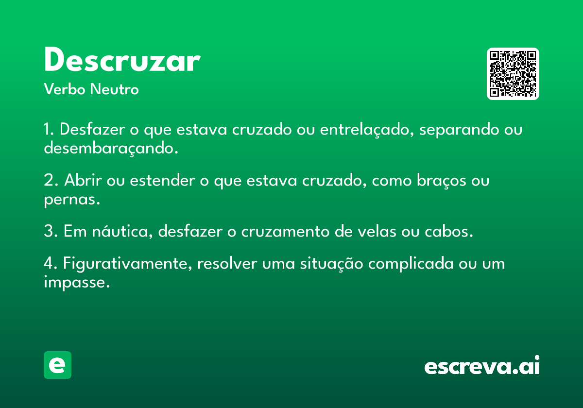 descruzar