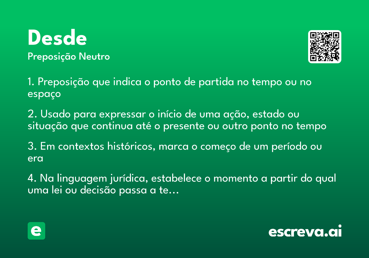 desde
