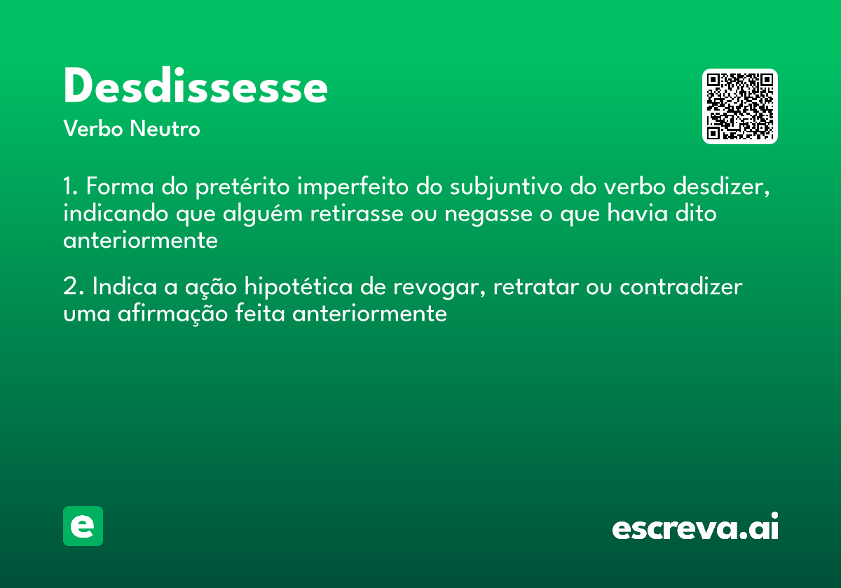 desdissesse