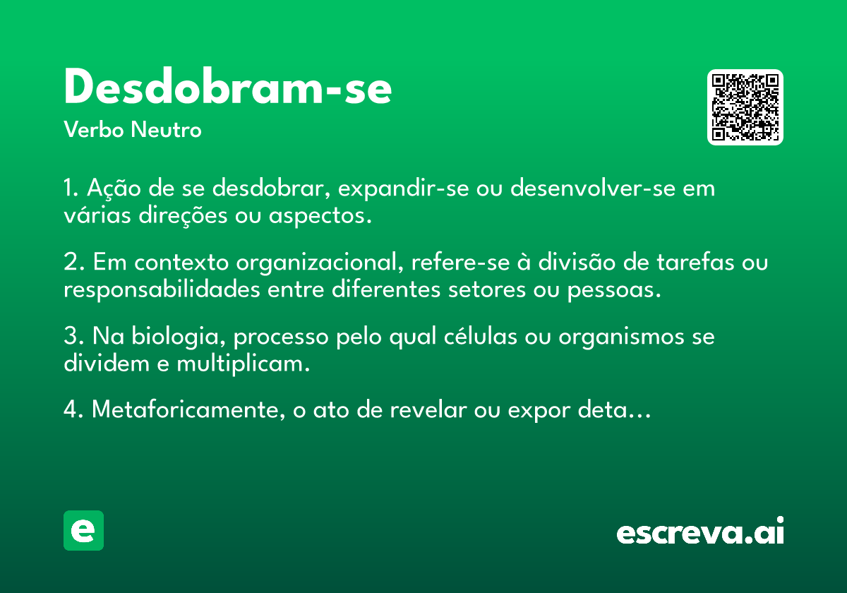 desdobram-se