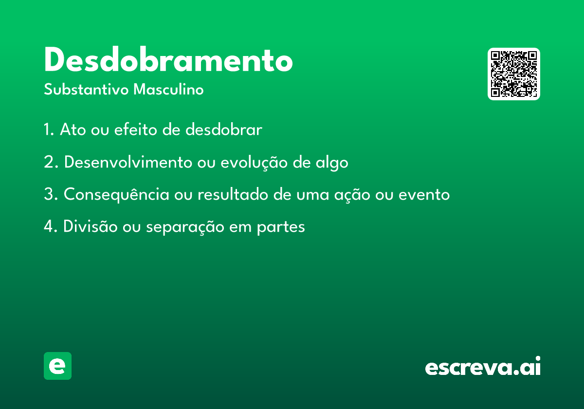 desdobramento
