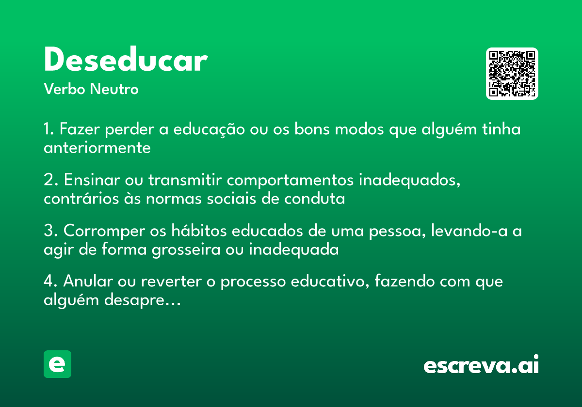 deseducar