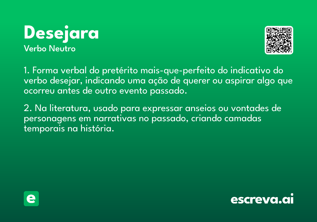 desejara