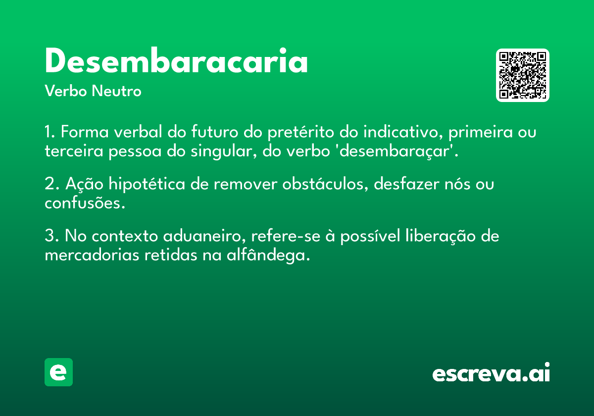 desembaracaria