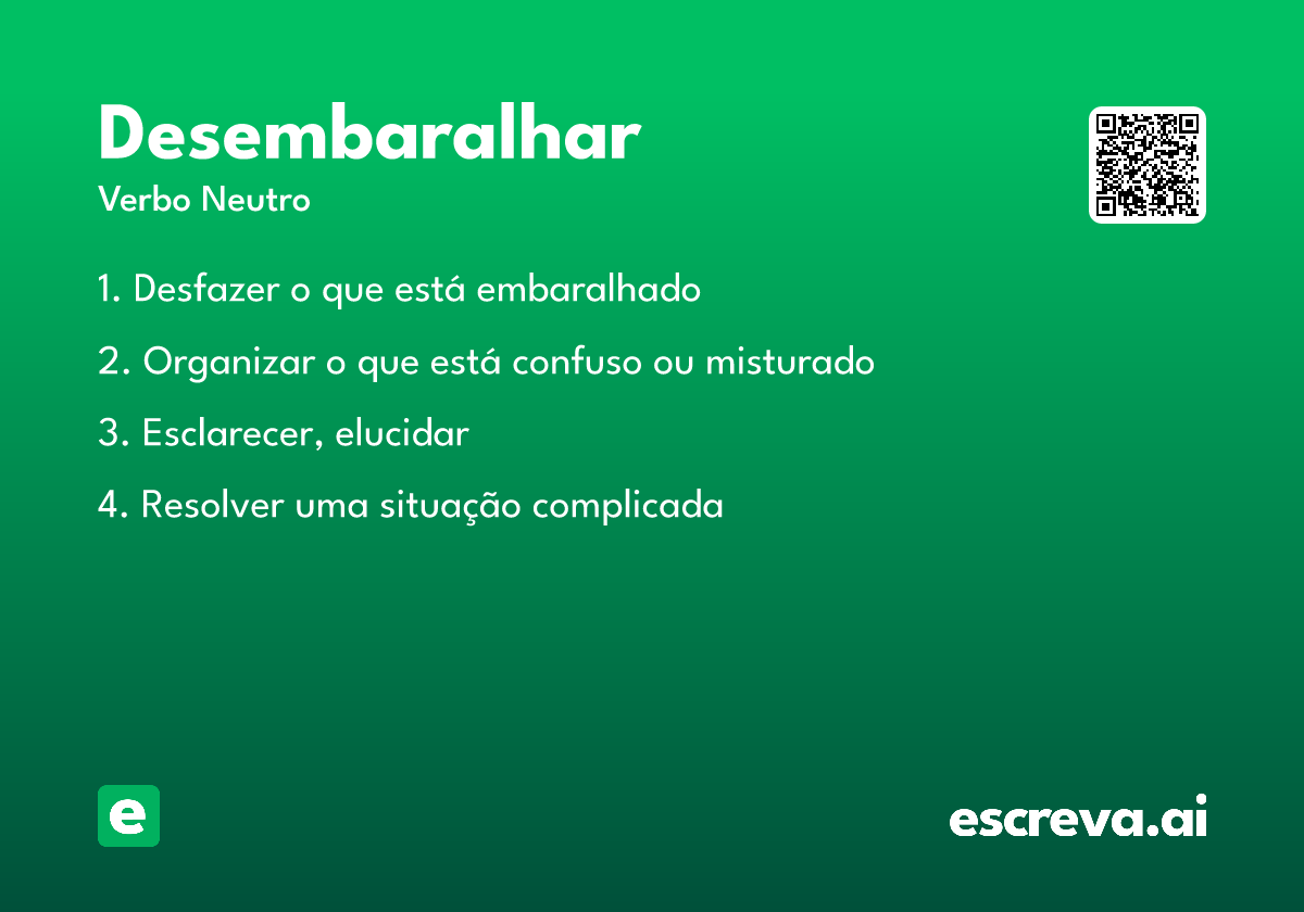 desembaralhar
