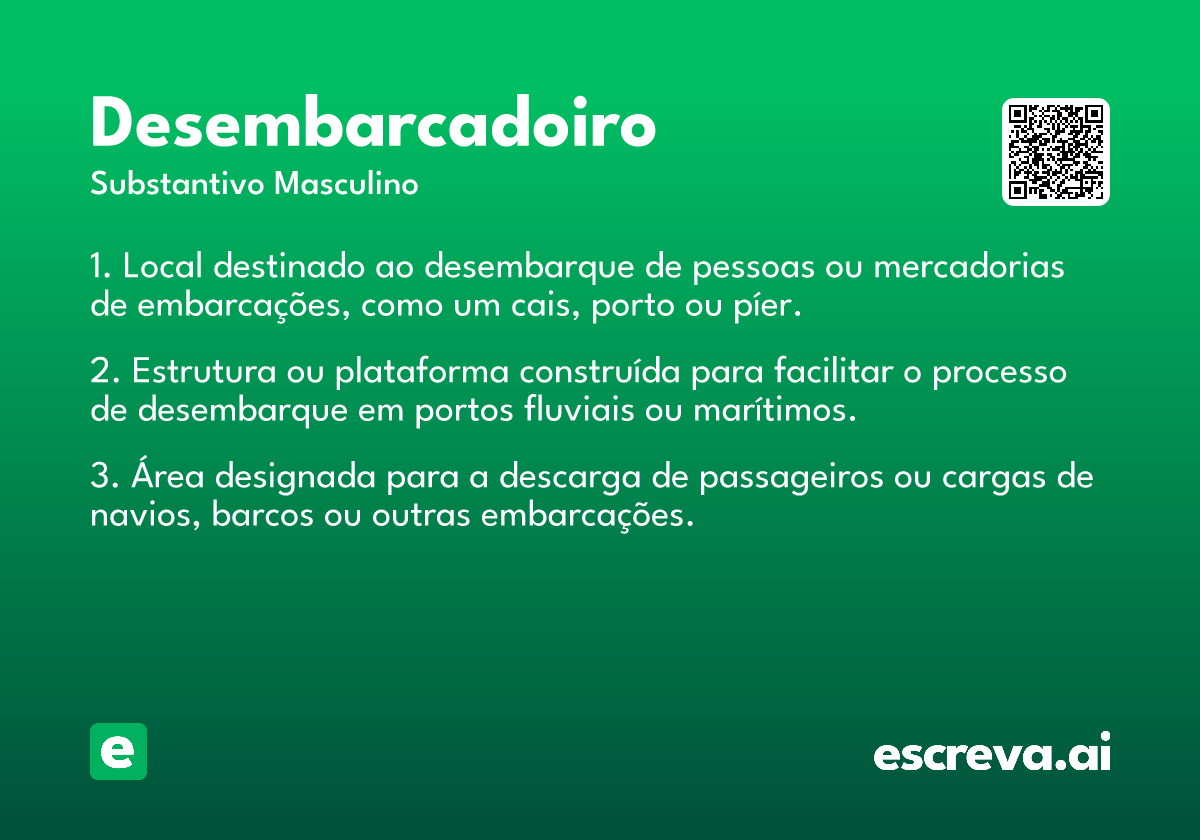 desembarcadoiro