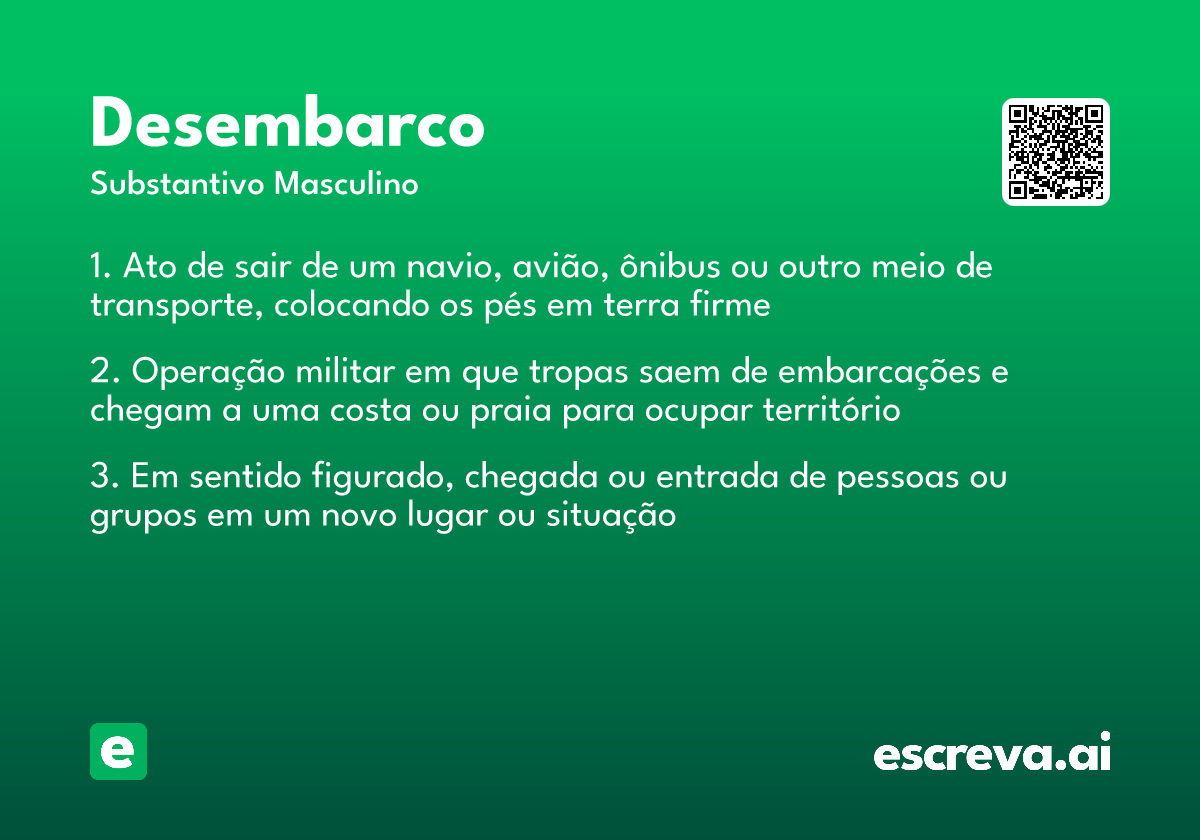 desembarco