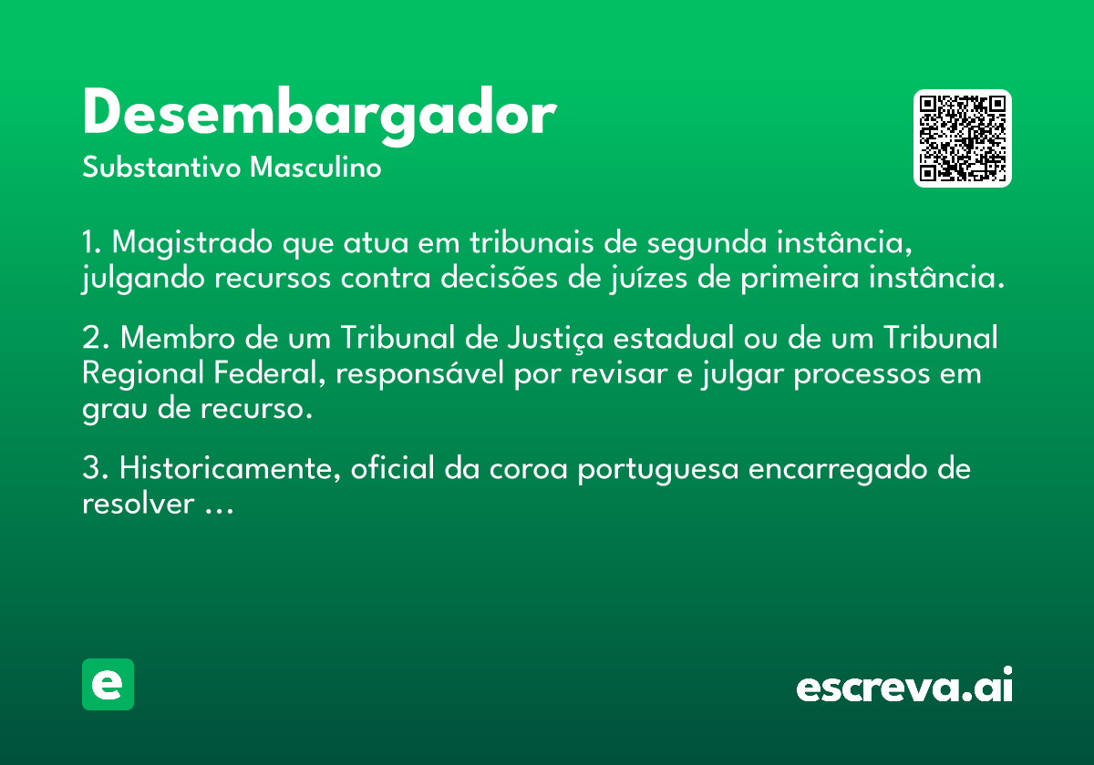 desembargador